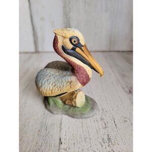 Lefton ceramic pelican bird statue home decor figure